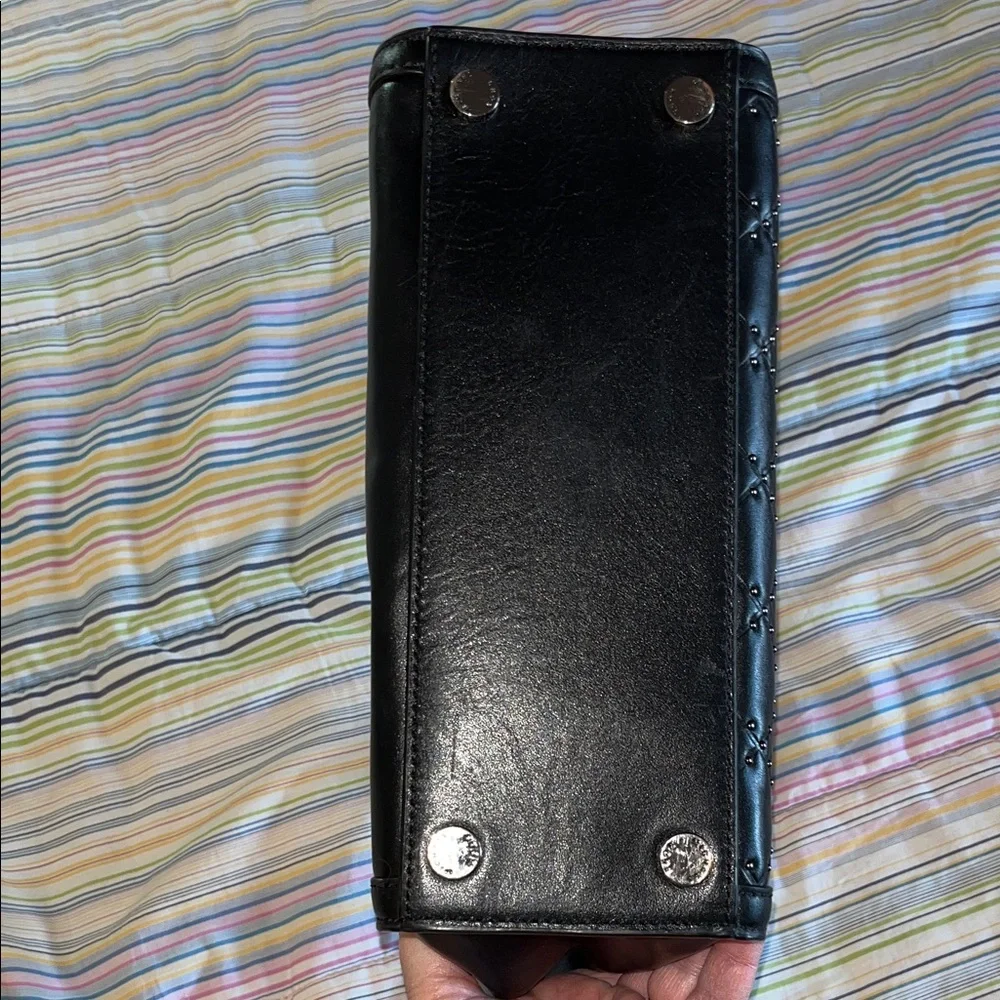 Michael Kors Black Studded Quilted Satchel‎ - Picture 4 of 12